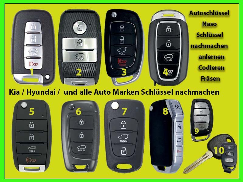 Ford Autoschlüssel Funkschlüssel Nachmachen Codieren. Ab99€