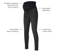 Umstands-Jeans Schwangerschaft dunkelgrau Gr. 30 von Noppies Dresden - Pieschen Vorschau