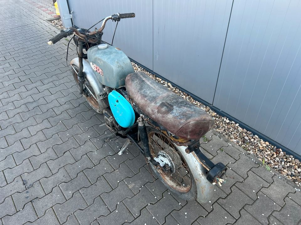 Simson S50 1979 3-Gang Büffeltank Moped Mofa Roller in Osterweddingen