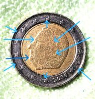 2 € Münze Belgien 2006 König Albert II Fehlprägungen Rheinland-Pfalz - Schifferstadt Vorschau