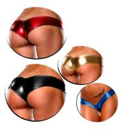 Damen Glanzfarben Wetlook String Tanga Schwarz Rot Goldfarbe Slip Baden-Württemberg - Villingen-Schwenningen Vorschau