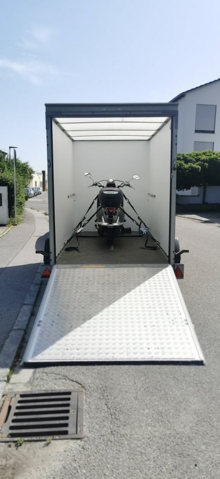 Anhänger mieten für Motorradtransport | Umzüge in Freilassing