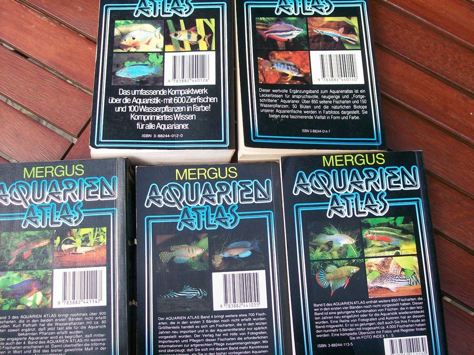 Aquarium Atlas 1-5 Merbus Fische Haltung in Dülmen