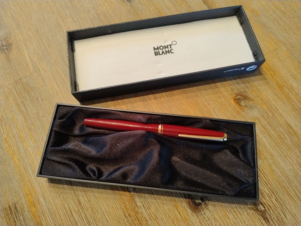 Montblanc Roter Füller in Wilster