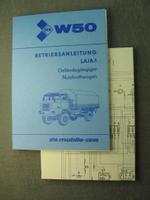 W50 Betriebsanleitung LA/A-1 IFA W 50 DDR LKW IFA GST NVA Sachsen - Kirschau Vorschau