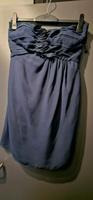 Vera Mont Abendkleid Dunkelblau Cocktailkleid trägerlos Größe 38 Hessen - Gelnhausen Vorschau