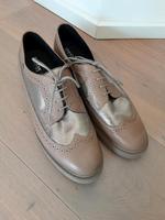 Geox Leder-Schuhe*beige Glitzer*Gr. 41*neu*Halbschuhe*Business Bielefeld - Heepen Vorschau