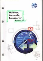 VW T4 Bedienungsanleitung Multivan, Caravelle, Transporter Bayern - Gundremmingen Vorschau