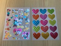 Disney und Herz Aufkleber Sticker Glitzer Mickey Mouse Brandenburg - Blankenfelde-Mahlow Vorschau