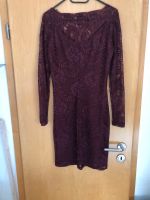 Spitzenkleid in Aubergine Gr.M Baden-Württemberg - Sasbach Vorschau