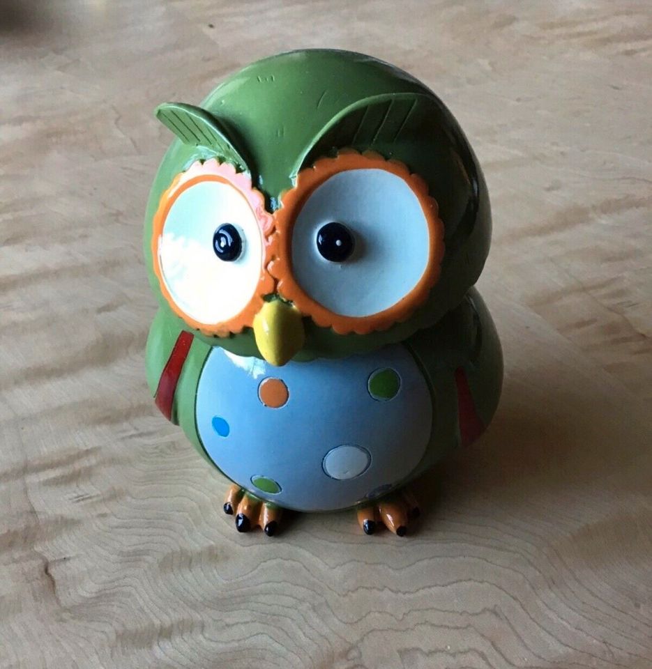 Neu & Unbenutzt - Spardose - Eule Little Owl Wackelkopf in Münster