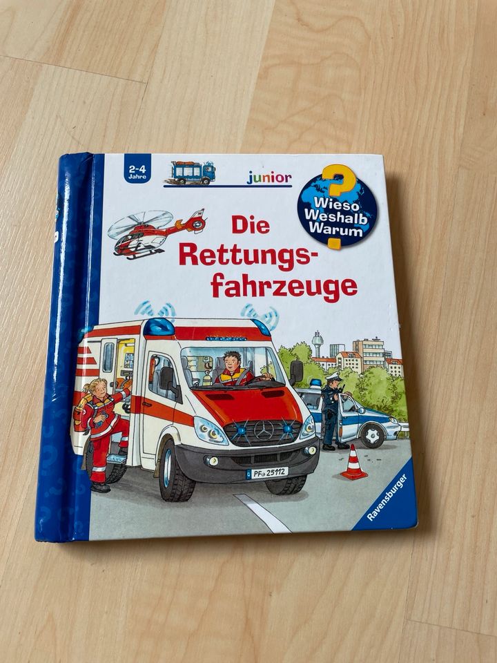 Wieso weshalb warum Buch Rettungsfahrzeuge in Schwerte