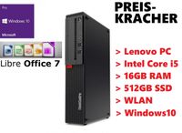 Lenovo PC Intel Core i5 mit SSD 16GB RAM WLAN Windows10 Office VB Rheinland-Pfalz - Altendiez Vorschau