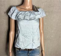 Süßes Vero Moda Carmen Top •Shirt •Oberteil •S •neu •hellblau Bayern - Stegaurach Vorschau