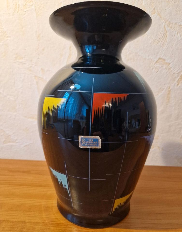 VEB Kunstglas Arnstadt Vase, Designvase, Blumenvase, Deko in Berlin