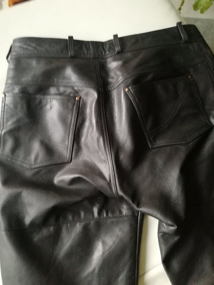 Motorrad Lederhose, 5 Pocket ,Größe 50 in Leinefelde