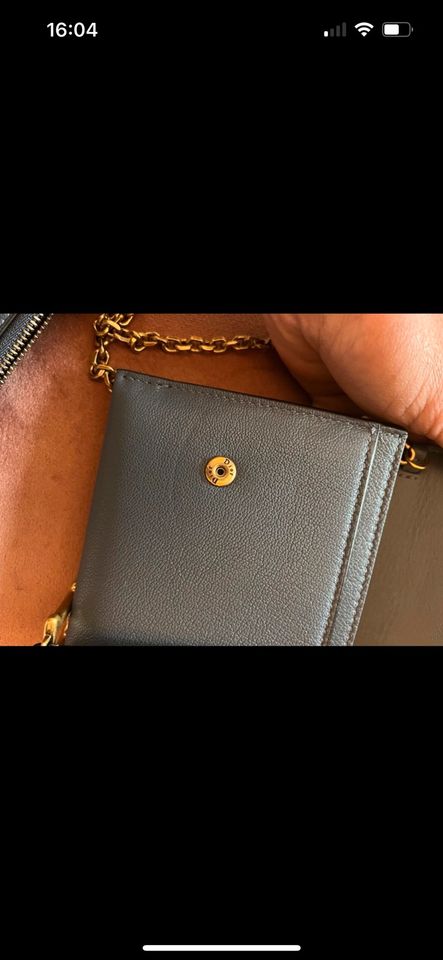 Dior saddle bag WOC dark denim NEU in Coburg