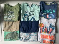 T-Shirt Paket Set Gr. 80 Sommer Babyclub blau türkis grün Jungen Baden-Württemberg - Karlsruhe Vorschau