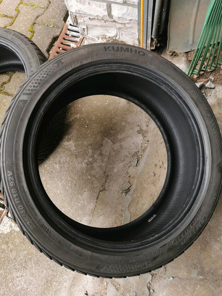 225/40R18 Winterreifen Kumho Wintercraft WP71 in Horn-Bad Meinberg