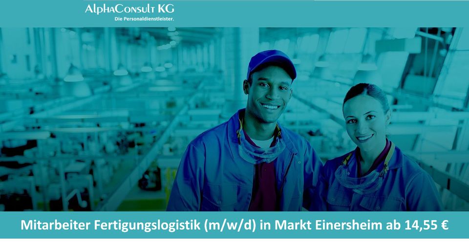 Mitarbeiter Fertigungslogistik (m/w/d) in Markt Einersheim