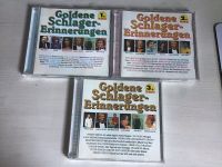 Goldene Schlager Erinnerungen 1 bis 3,CDs Baden-Württemberg - Eppelheim Vorschau