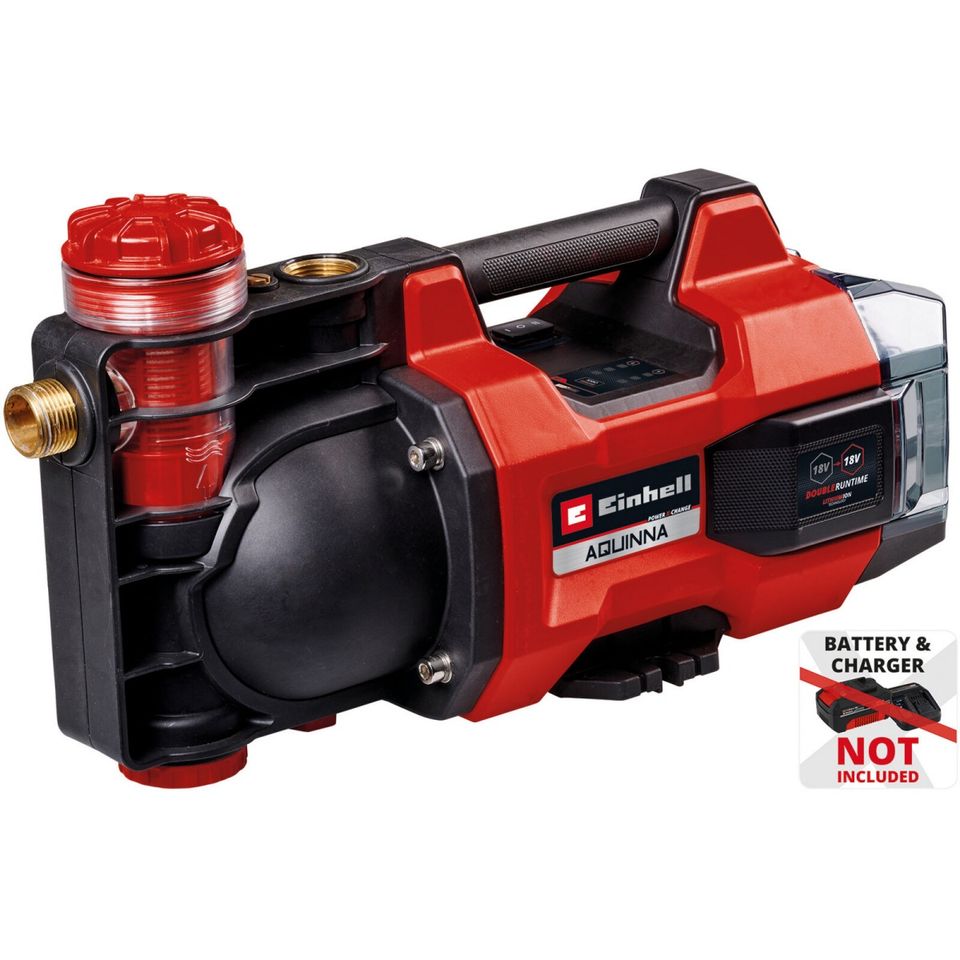 Einhell Pumpe Akku-Gartenpumpe AQUINNA 18/30 F LED, 18V ohne Akku in Grävenwiesbach