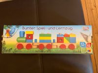 Bunter Spiel- und Lernzug aus Holz ab 1 Jahr Baden-Württemberg - Meckesheim Vorschau