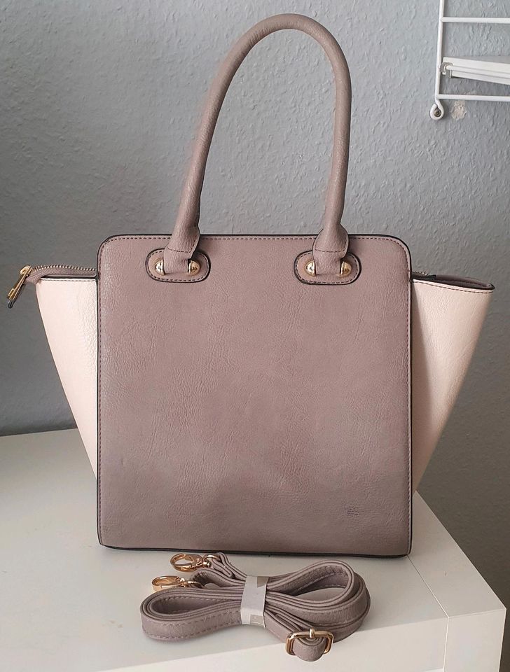 Handtasche Dune greige grau beige umhängen in Dortmund