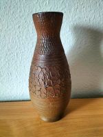 Schöne DDR Keramik Vase Braun 30 x 7 cm Hessen - Usingen Vorschau