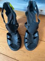 Pumps Sandale Gr. 37 A.S.98 Airstep Schwarz Echt Leder Baden-Württemberg - Rastatt Vorschau