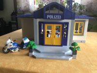 Polizeistation Playmobil 3165 mit zusätzlichen Motorrad Bayern - Oberaurach Vorschau