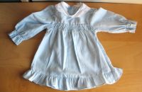 hellblaues Babykleid/Shirt mit Spitzenkragen, Vintage, 70er/80er Baden-Württemberg - Riegel Vorschau