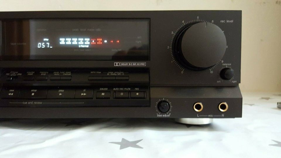 Top : Technics Modell: RS-BX 404 audio Kassetten deck Komplet Übe in Pirmasens