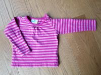 Langarmshirt Topomini / wie Größe 68 / pink-rosa Streifen Dresden - Pieschen Vorschau