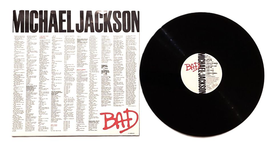 LP Vinyl Schallplatte Michael Jackson - Bad 1987 - Epic EPC 45029 in Berlin