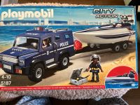 Playmobil 5187 Polizei Boot mit Auto Kreis Pinneberg - Klein Offenseth-Sparrieshoop Vorschau