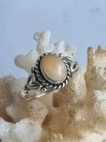 NEU eleganter, solider 925 Sterling Silber Ring mit rosa Opal Leipzig - Dölitz-Dösen Vorschau