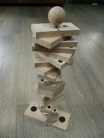 Domino Spiel m. 28 Holz-Steinen inkl. Halterung handgefertigt NEU Nordrhein-Westfalen - Kerpen Vorschau