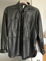 Kunstleder Jacke/Hemd schwarz Q/S Schleswig-Holstein - Preetz Vorschau