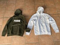 Puma Hoodie Pullover Sweatshirt Khaki weiß S Nordrhein-Westfalen - Attendorn Vorschau