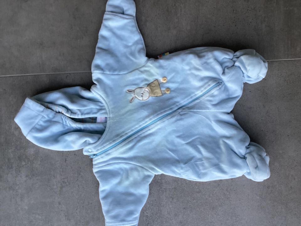 Liegelind Baby Jacke Schneeanzug Schlafanzug Größe 50 56 in Roschbach