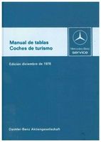 Mercedes Manual de tablas Coches de turismo 1978 Niedersachsen - Alfeld (Leine) Vorschau