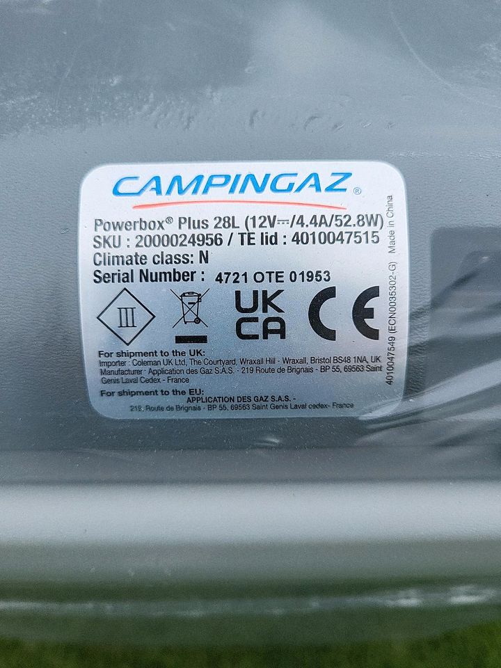 Kühlbox 12 V Camping Gaz Powerbox Plus 28ltr OVP in Glinde