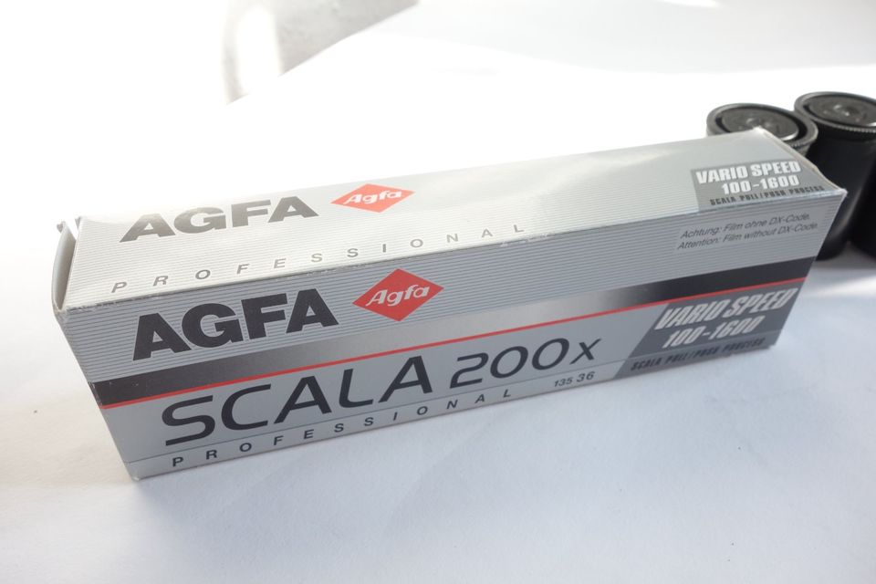 4x AGFA Scala 200 35mm KB DIA schwarz weiss Filme rar! expired in Erfurt