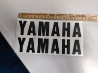 2 Aufkleber YAMAHA - ca 17 cm - Farbe schwarz Bayern - Bindlach Vorschau