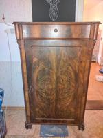 Antikes Vertiko Kommode Schrank Nussbaum um 1870, Originalzustand Bayern - Salzweg Vorschau