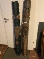 2 Tikki Masken 150 x 20, aus echtem Holz Hessen - Wiesbaden Vorschau