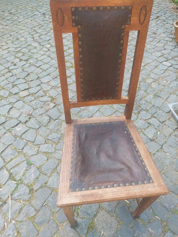 Antiker Stuhl in Halberstadt