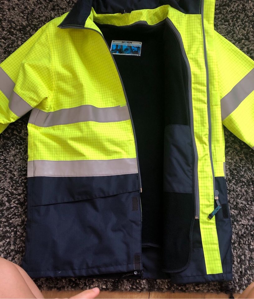 NEU Sioen Delano 9485N3EF5 Multinorm Warnschutz-Regenblouson in Solingen