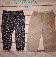 Dünne Hose Gr. 92 für Mädchen Niedersachsen - Spelle Vorschau